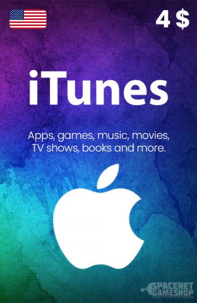 iTunes Gift Card $4 USD [US]
